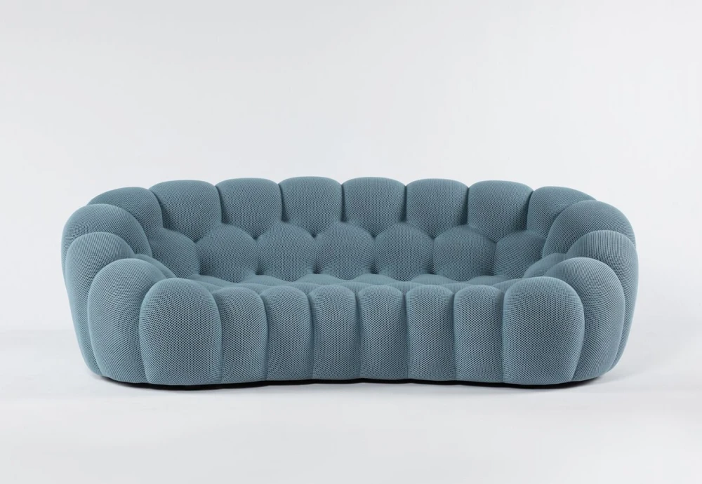 living spaces white cloud couch